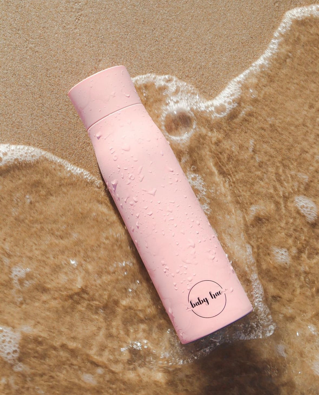 Pink Insulated Purifying Water Bottle